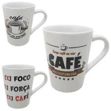 CANECA AMERICANA 220ML FRASES CAFE