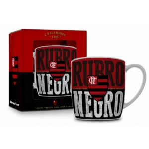 Caneca Porcelana Premium BrasFoot Inter Serie Ouro 360 ML Urban