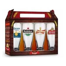 CONJUNTO 4 COPOS – CERVEJAS